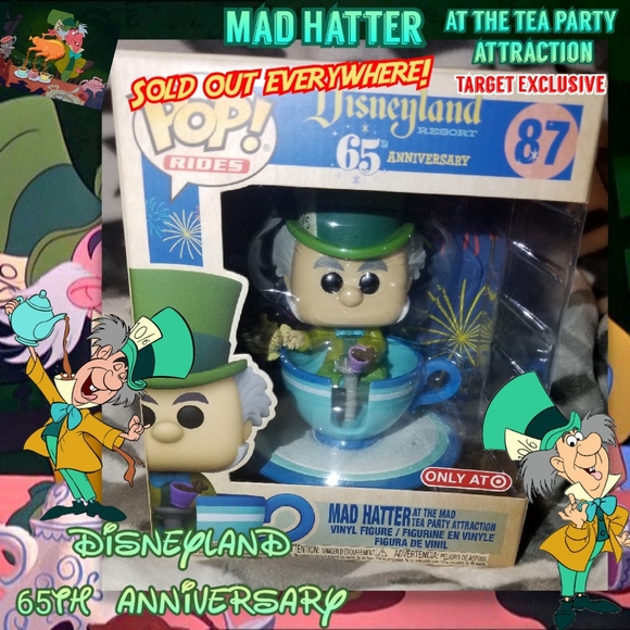mad hatter freddy funko glow in the dark